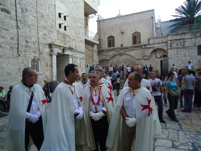 Terrasanta e Gerusalemme un sogno che si avvera! L'Ordine ha accesso riserevato a luoghi mai visitati prima 2011-06-10