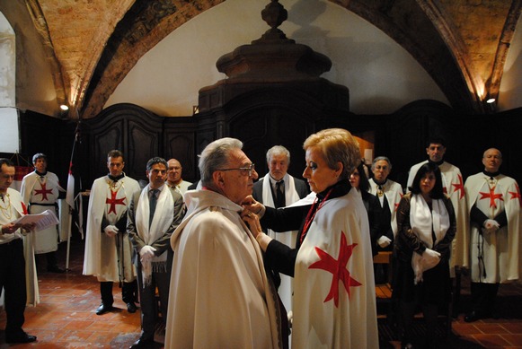 Capitolo aperto d'Investitura nella Basilica Medievale Sainte Marie de Madeleine di Saint Maxime la Sainte Baume  Aprile 2016 - 913 a.O.