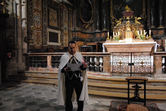 Capitolo aperto d'Investitura nella Basilica Medievale Sainte Marie de Madeleine di Saint Maxime la Sainte Baume  Aprile 2016 - 913 a.O.