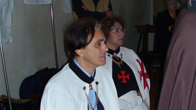 Cerimonia importante di Investitura nell'unica vera Chiesa Templare completa della antica Commenda originale, a Ormelle 2007