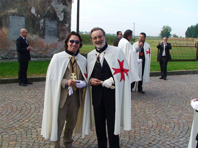 Cerimonia importante di Investitura nell'unica vera Chiesa Templare completa della antica Commenda originale, a Ormelle 2007