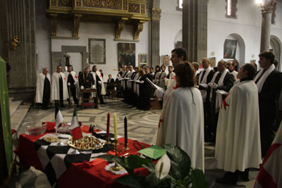 Conclave internazionale per elezione del 47° Gran Maestro O.S.M.T.J. Viterbo 2008
