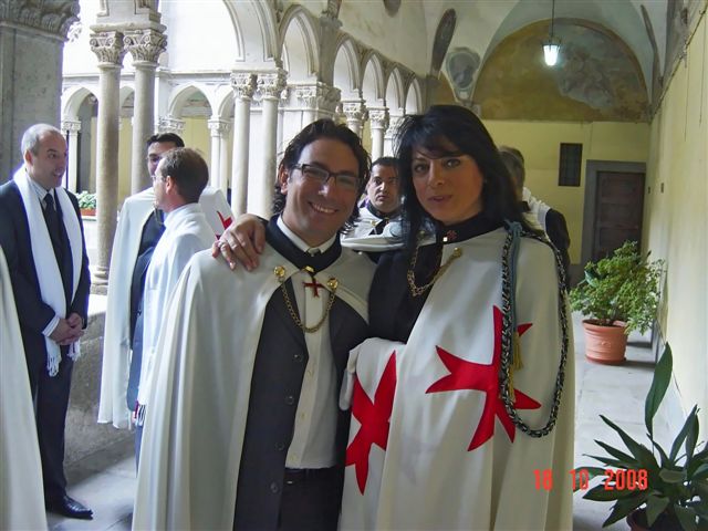 Cerimonia di Investitura Templare molto significativa nella Città dei Papi Viterbo 2007