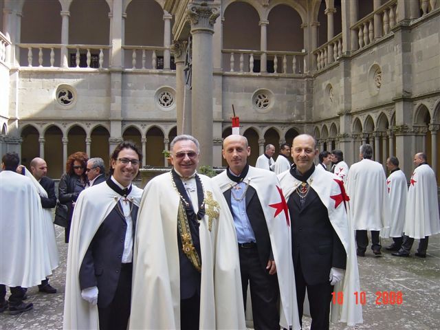 Cerimonia di Investitura Templare molto significativa nella Città dei Papi Viterbo 2007